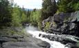 Mesna Culture Path - waterfall