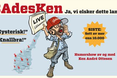 BAdesKen - Ja, vi elsker dette landet. Et humorshow av og med Ken André Ottesen