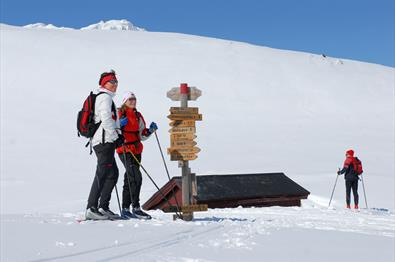 Crosscountry skiing at Skeikampen