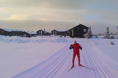 På skitur ved Ilsetra