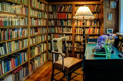 The library at Bjerkebæk