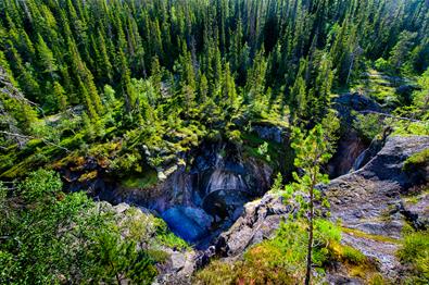 Jettegrytene i Helvete Naturpark