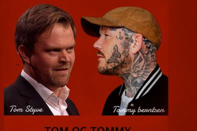 Romjuls standup med Tom og Tommy på Wiese Romjuls standup med Tom og Tommy