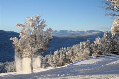 View Espedaken in winter