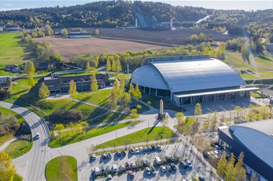 Håkons Hall and Lysgårdsbakkene