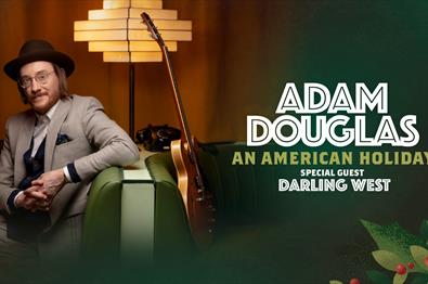 Julekonsert med Adam Douglas. Årets gjest er Darling West.