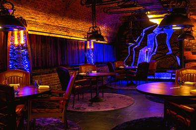Magical light in Restaurant ELV