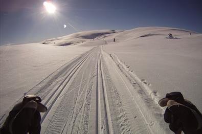 Die Langlaufstrecke Årstulen–Lauåsen (26 km)