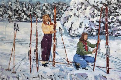 Påskeutstilling | God gammeldags vinter