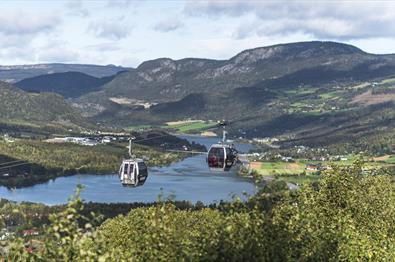 Gondola in Hafjell