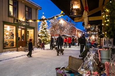 Julemarked på Maihaugen.