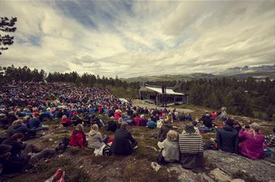 Mountain concert "by Rondane"