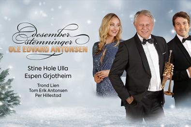 Desemberstemninger med Ole Edvard Antonsen, Stine Hole Ulla og Espen Grjotheim