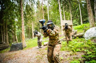 Paintball i Olympiaparken