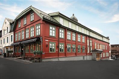 Fasaden på Scandic Victoria Lillehammer