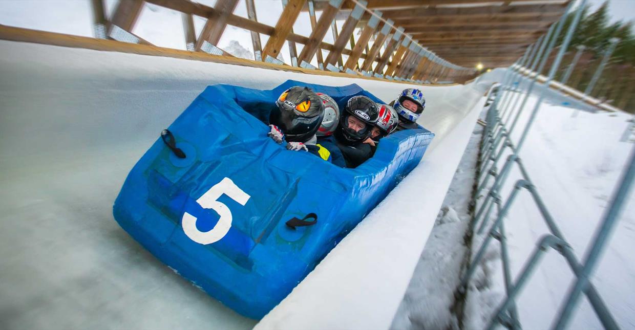 Bobraft i Lillehammer Olympiske Bob- og akebane.