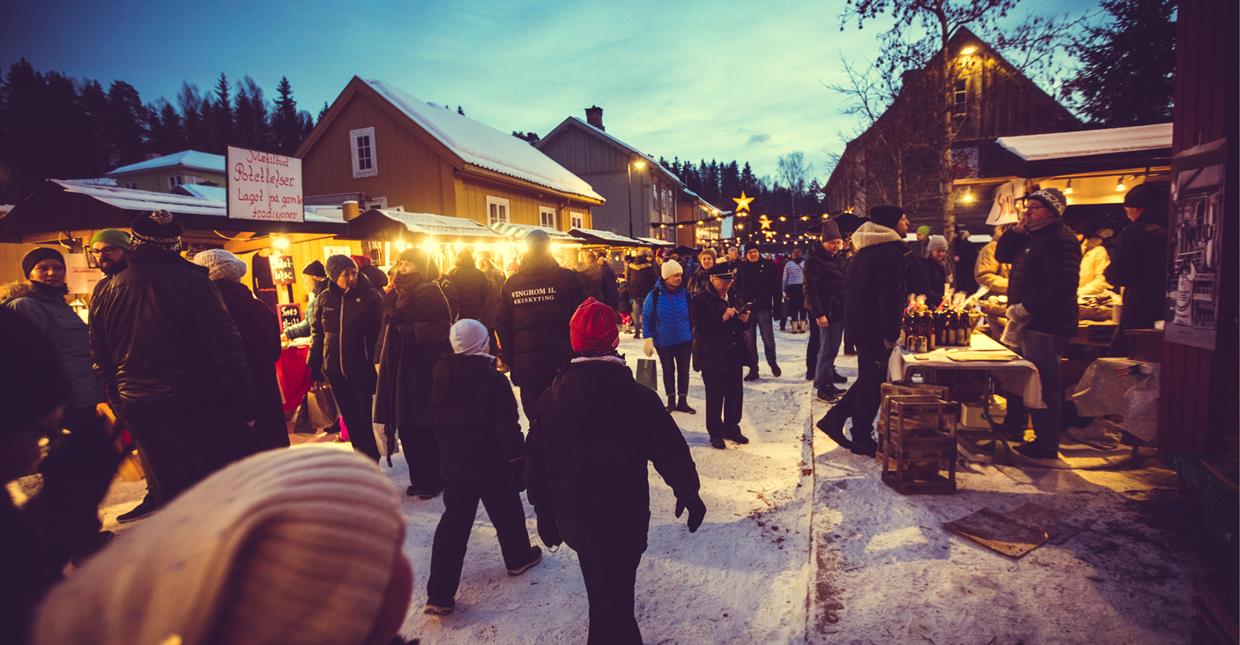 Christmas market at Maihaugen Museum