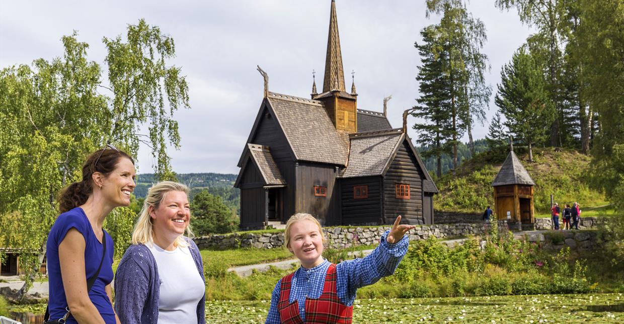 Garmo Stave church at Maihaugen Museum