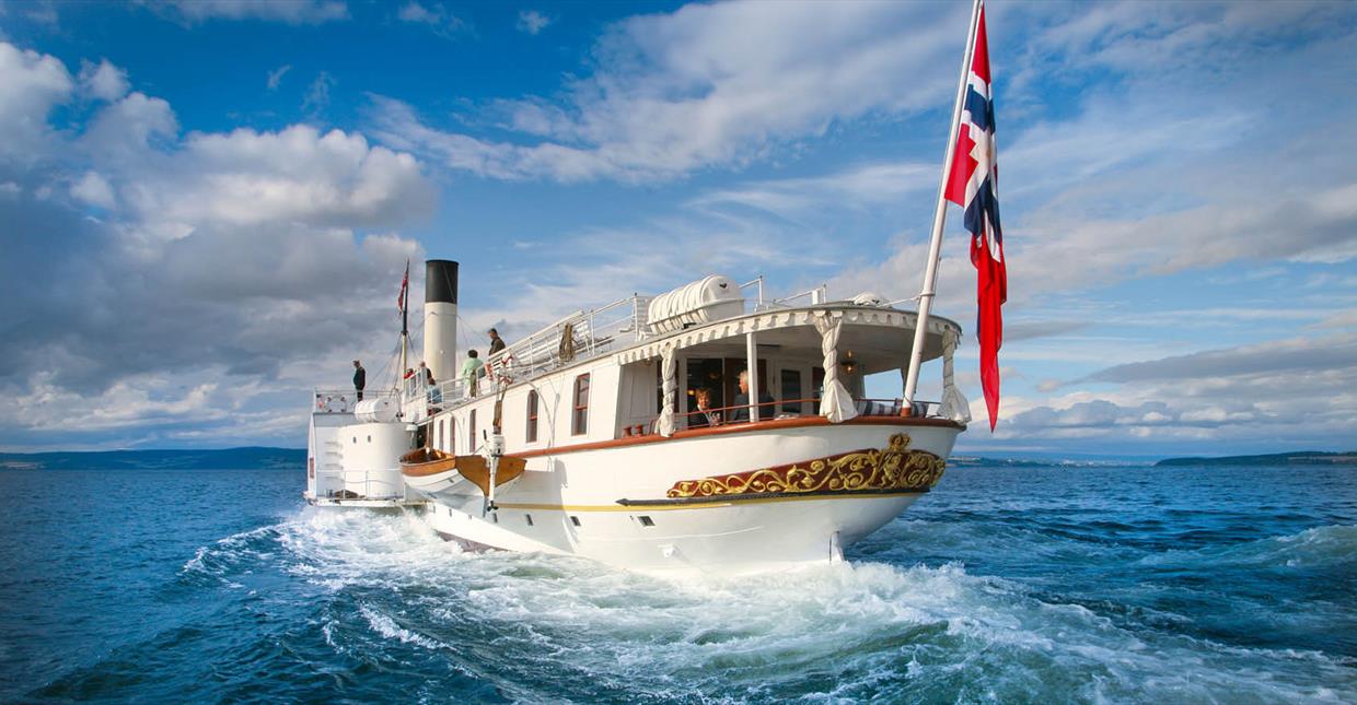 The paddle steamer Skibladner