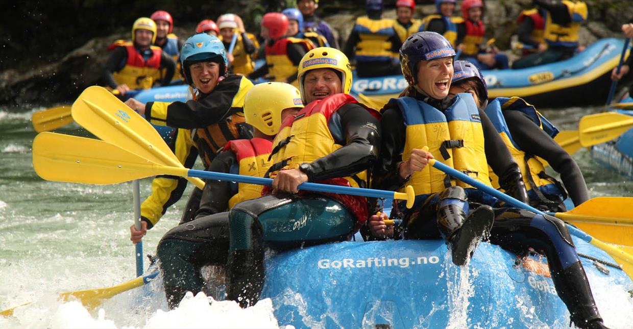 Rafting in Sjoa