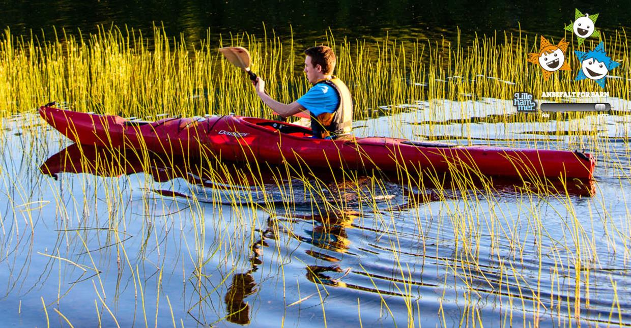 Padling at Espedalsvannet