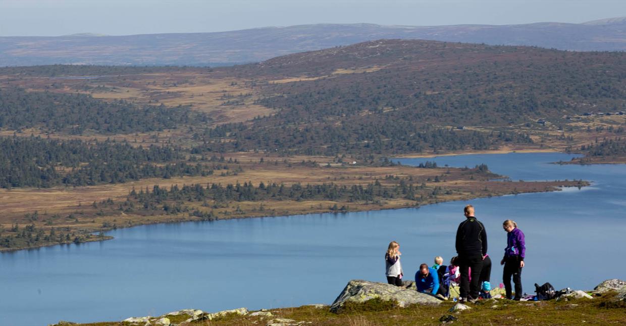 Hiking at Nevelfjell, Nordseter