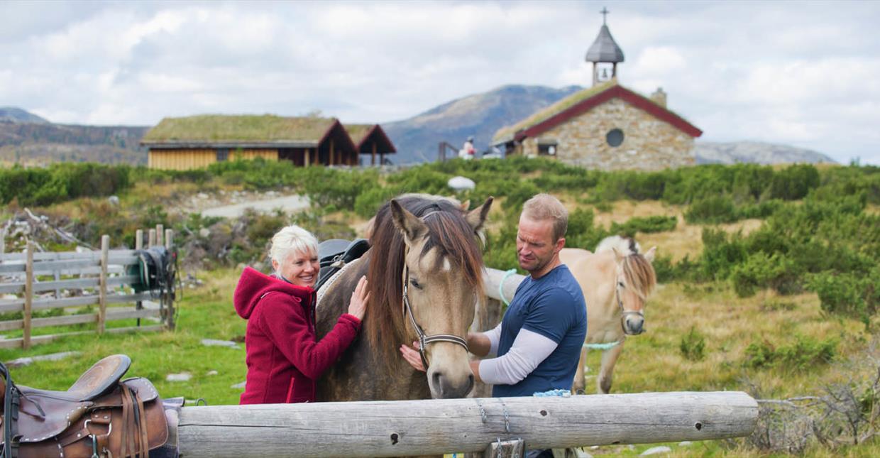 Horse back riding