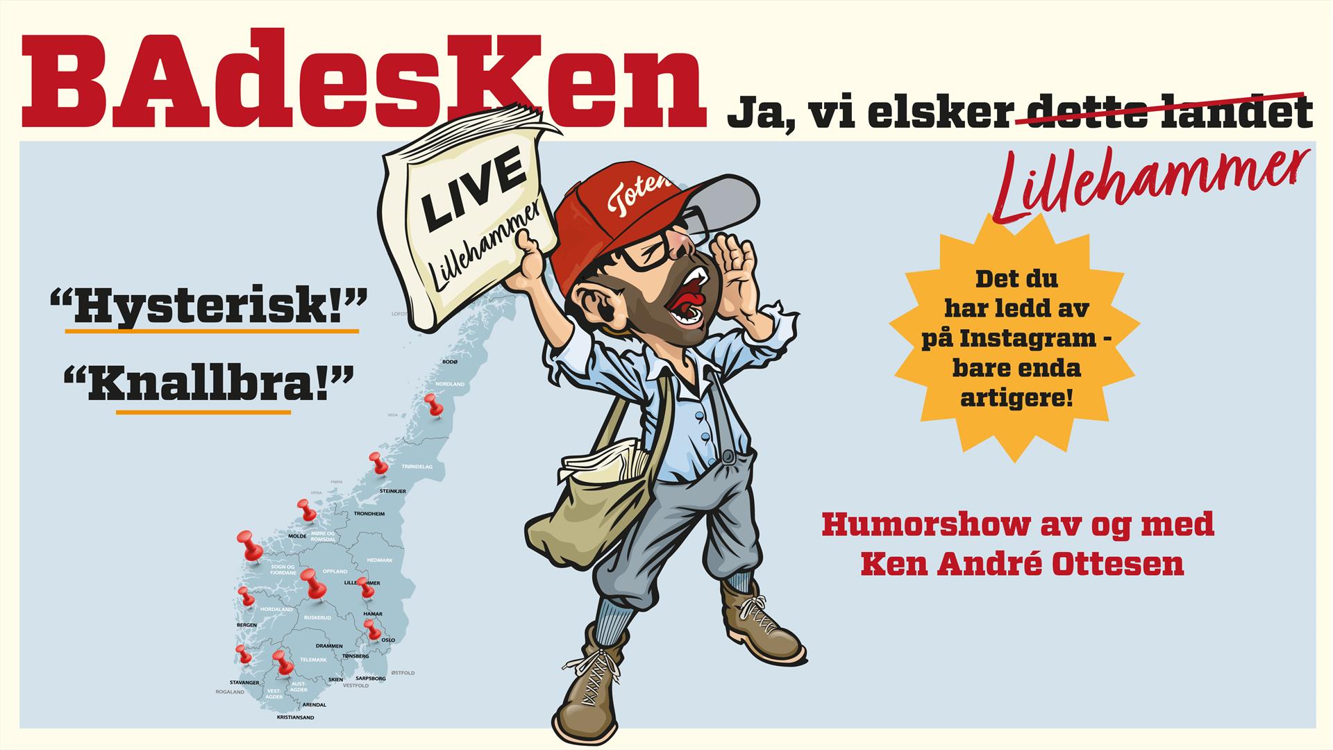 Velkommen til et humorshow med Ken André Ottesen!