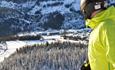 på ski i Kvitfjell Alpinanlegg