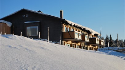 The apartments in winter, Nordseter Fjellpark