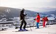 Alpine skiing in Hafjell