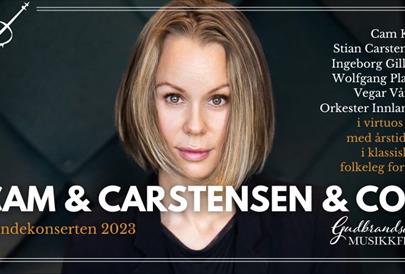 Cam & Carstensen & Co | Tindekonserten 2023//Gudbrandsdal Musikkfest