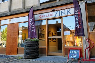 The entrance - Galleri Zink