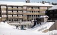 Vinterbilde av GudbrandsGard Hotell