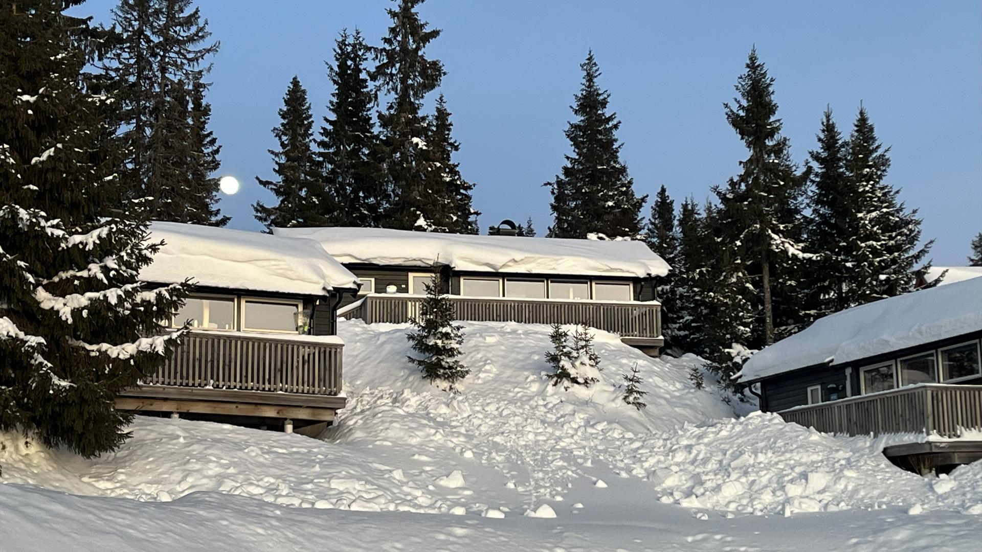 Hytte HCX62 Vinter dagtid Hytte HCX62 Vinter dagtid