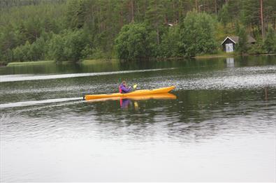 Kayaking in Espedalen