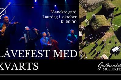Låvefest med Kvarts//Gudbrandsdal Musikkfest