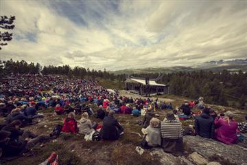 Mountain concert "by Rondane"