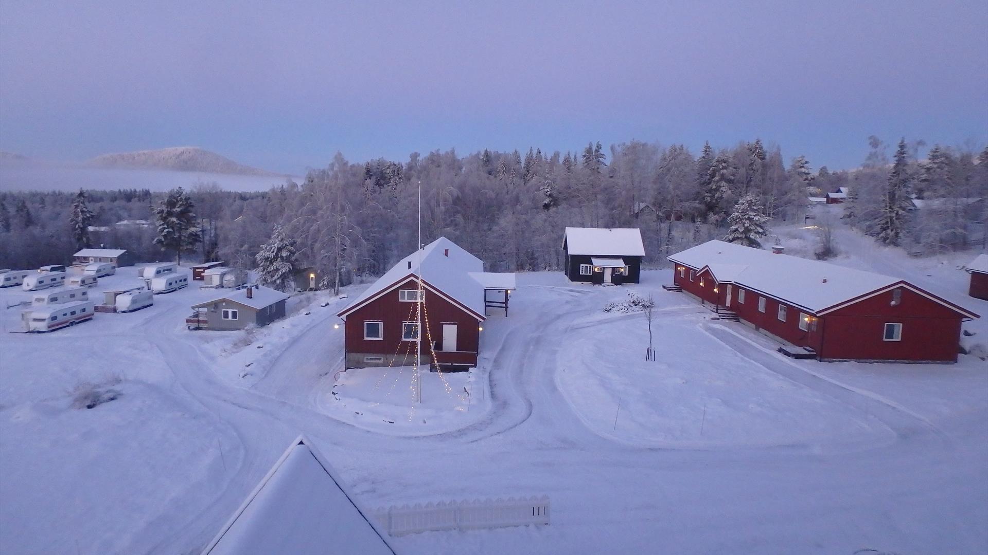 Winter mood at Camp Sjusjøen