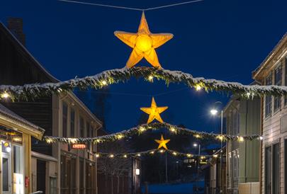The Christmas Street at Maihaugen.