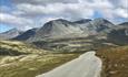 Beatiful mountains in Rondane