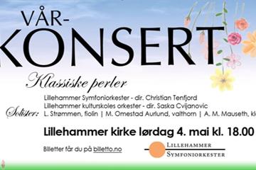 Vårkonsert med Lillehammer symfoniorkester