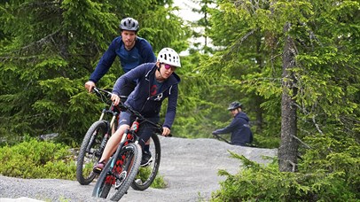 skilltrack Sjusjøen Mountain Bike Park