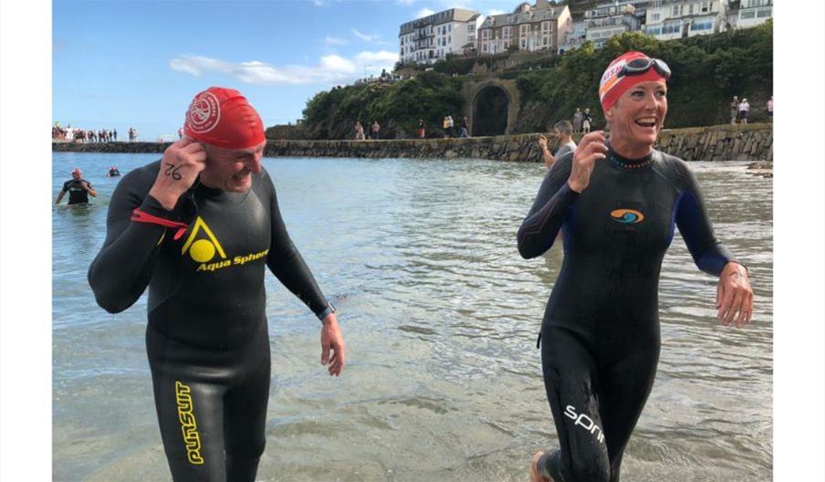 Looe Island Swim Swimming in Looe, Looe Looe