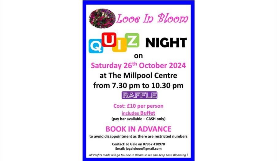 quiz night poster