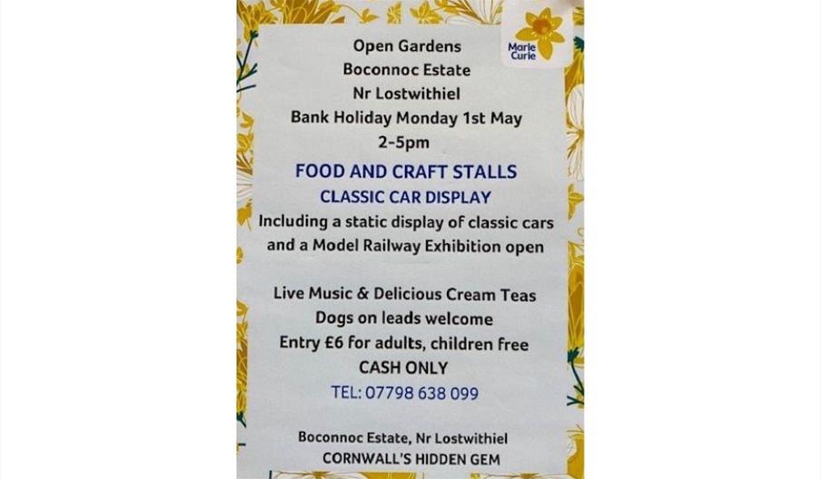 Poster for fair