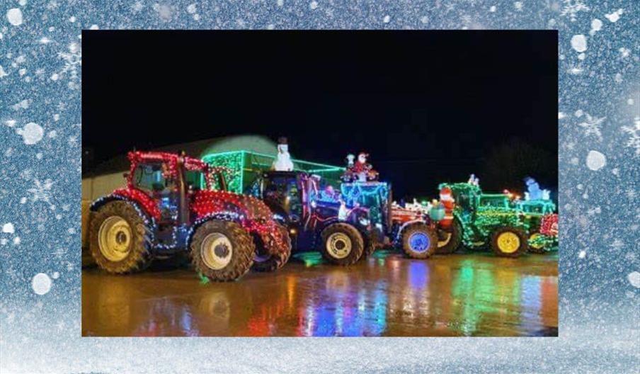 Picture of Tinsel Tractor Run from Pelynt Young Farmers