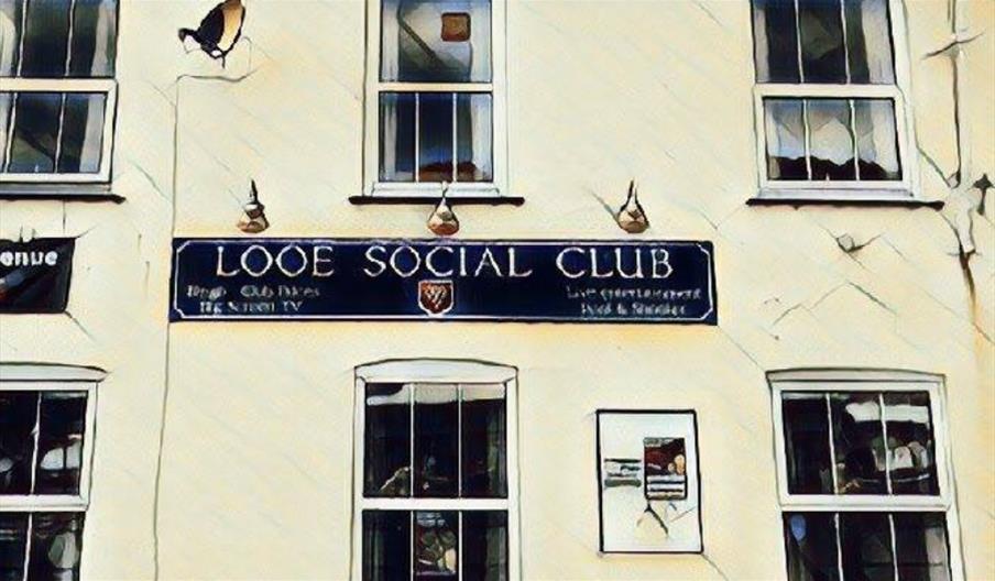 Looe Social Club - artwork of exterior