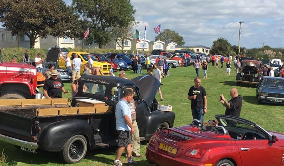 Tencreek Events Classic American Car & Bike Show Days Out in Looe