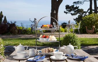Afternoon Tea at Talland Bay Hotel